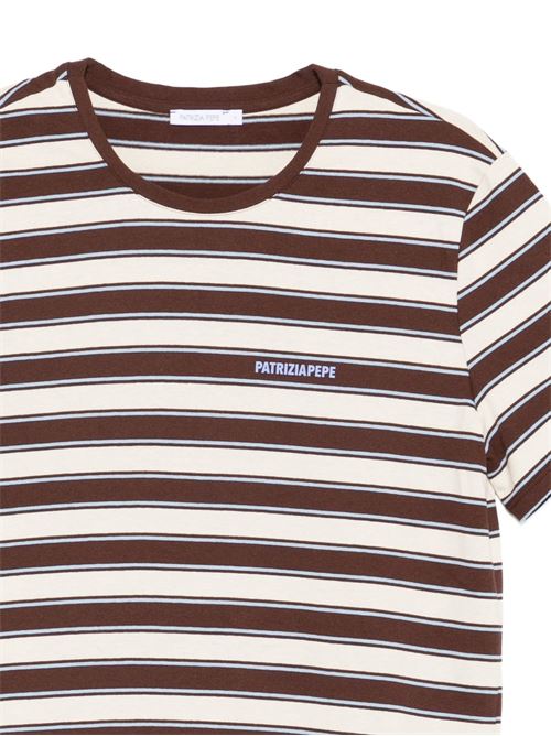 T-shirt donna a  righe PATRIZIA PEPE | 8M1824J194J4T3